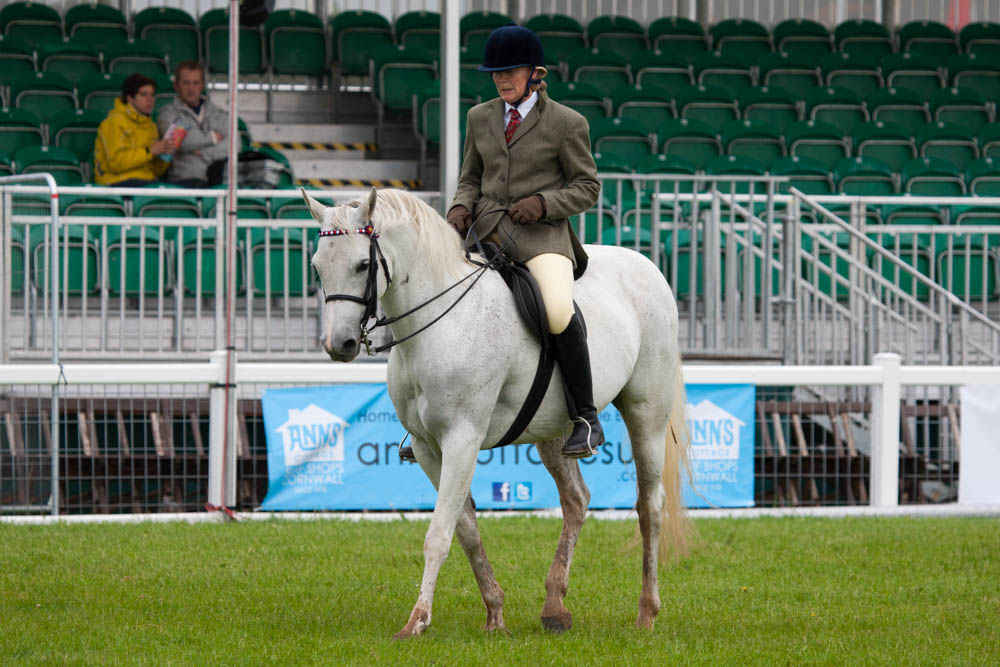 Rain at the Royal Cornwall Show.